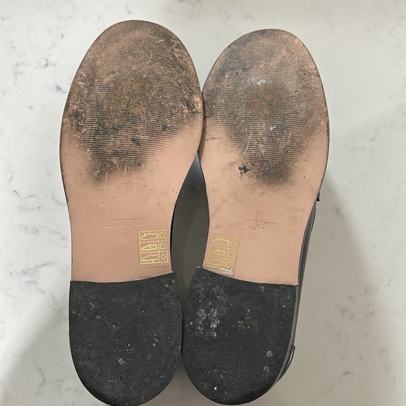 J. CREW Winona Black Patent Leather penny loafers Women’s size 8.5 - Picture 6 of 7